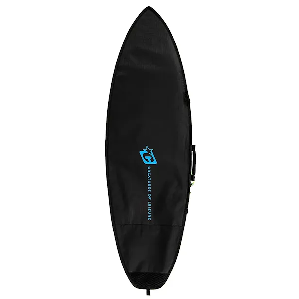 Pokrowiec na surf Creatures Shortboard Day Use DT 2.0 5'0" black cyan