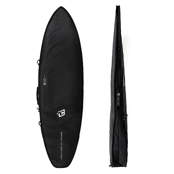Pokrowiec na surf Creatures Shortboard Double DT2.0 6'7" black silver