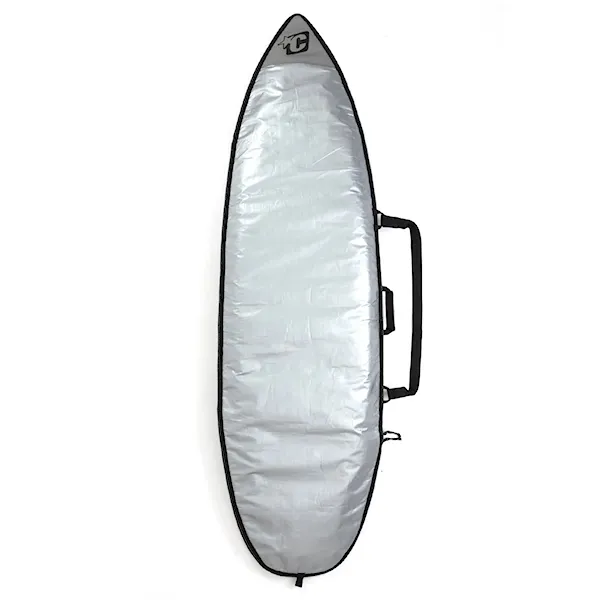 Pokrowiec na surf Creatures Shortboard Icon 6'0" silver black