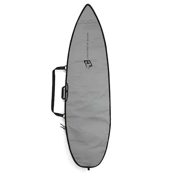 Pokrowiec na surf Creatures Shortboard Icon 6'0" silver black
