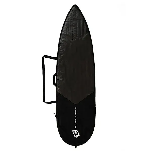 Pokrowiec na surf Creatures Shortboard Icon Lite 6'3" black silver