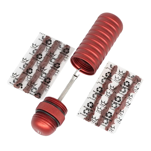 Oprava defektu Peaty's Holeshot Tubeless Puncture Plugger Kit bourbon