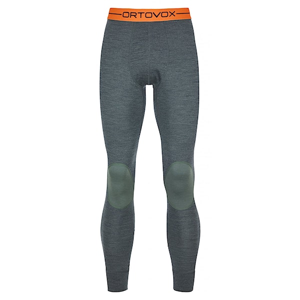 Spodky ORTOVOX 185 Rock'n'wool Long Pants green forest blend 2020