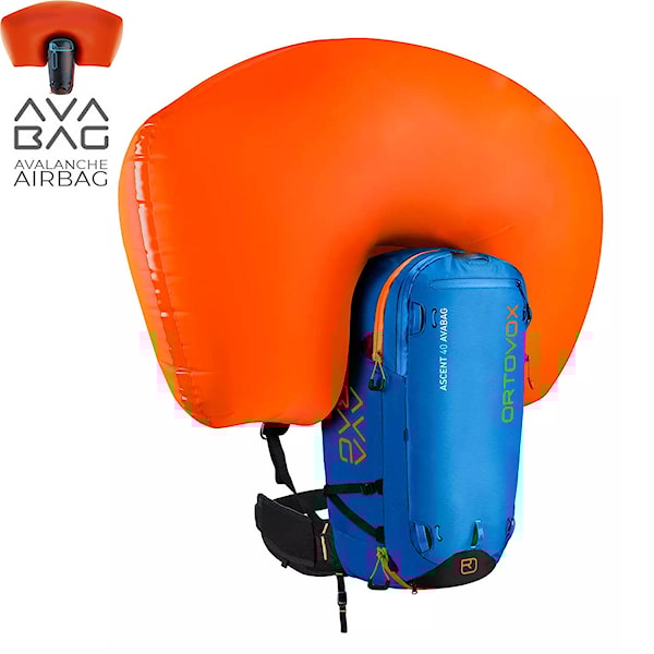 Plecak lawinowy ORTOVOX Ascent 40 Avabag safety blue 2023