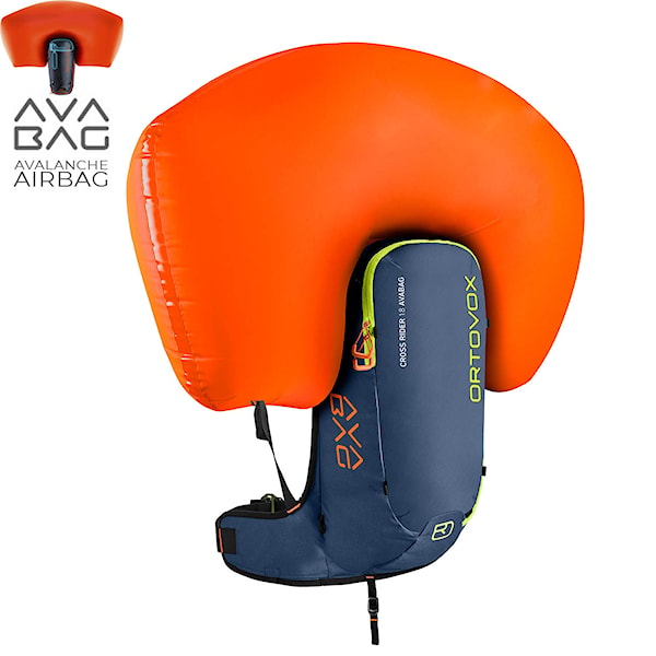 Avalanche Backpack ORTOVOX Cross Rider 18 Avabag night blue 2019
