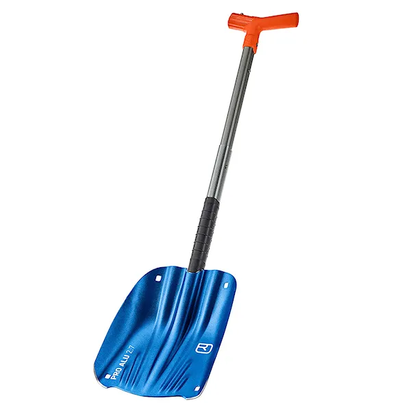 Lopata ORTOVOX Pro Alu III + Pocket Spike safety blue