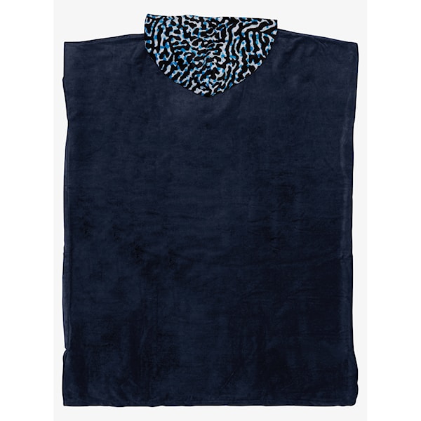 Pončo Quiksilver Hoody Towel dark navy