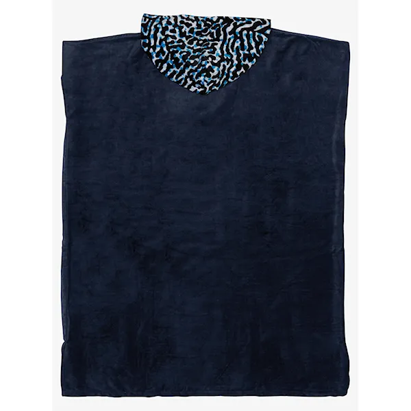 Pončo Quiksilver Hoody Towel dark navy