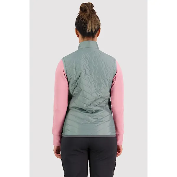 Kamizelka Mons Royale Wms Neve Wool Insulation Vest sage/burnt sage 2023