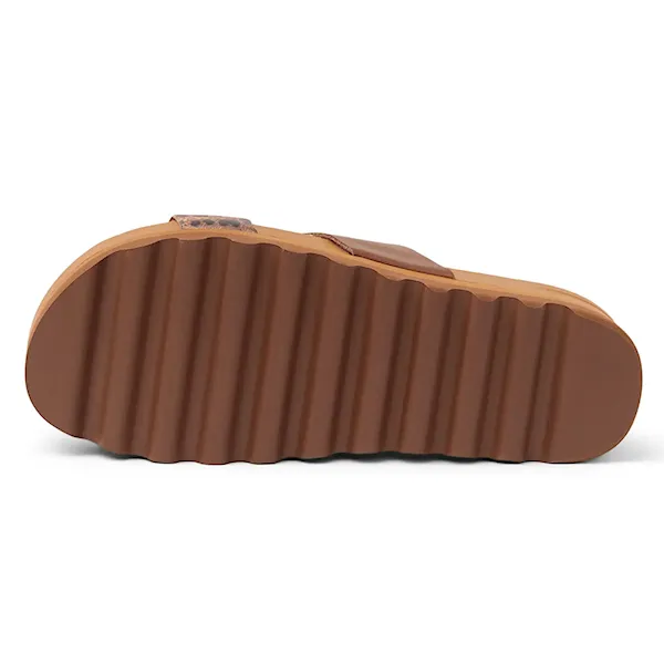 Pantofle REEF Wms Cushion Vista Hi brown/leopard 2026