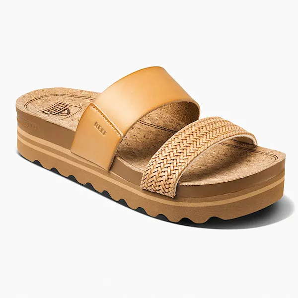 Pantofle REEF Wms Cushion Vista Hi natural braid 2026