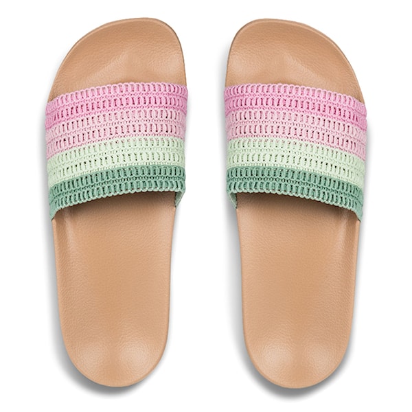 Slide Sandals Roxy Slippy IV Crochet orchid bouquet 2025