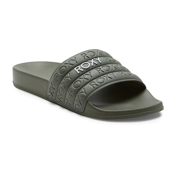 Klapki Roxy Slippy Wp army green 2024