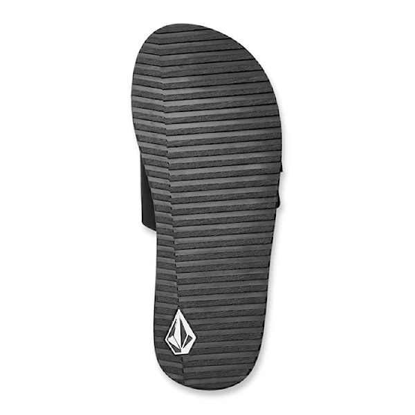 Pantofle Volcom Recliner Slide black white 2026