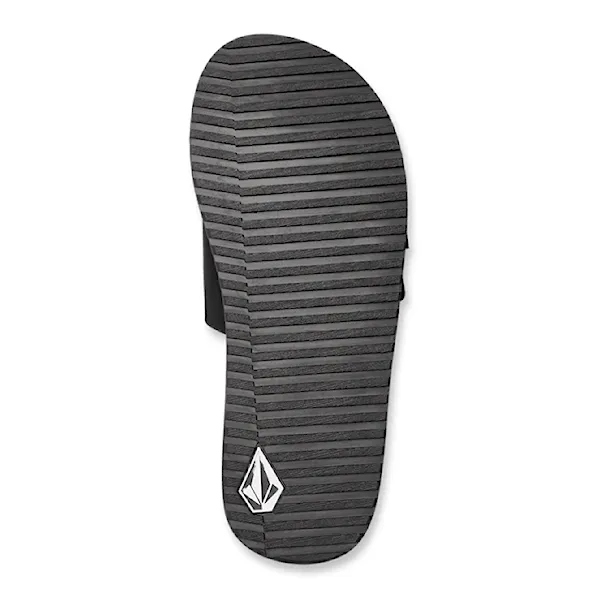Pantofle Volcom Recliner Slide black white 2026