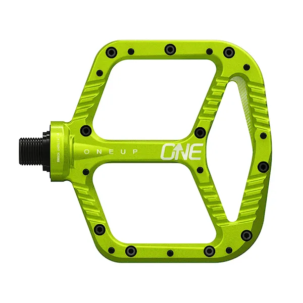 Pedály OneUp Flat Pedal Aluminium green