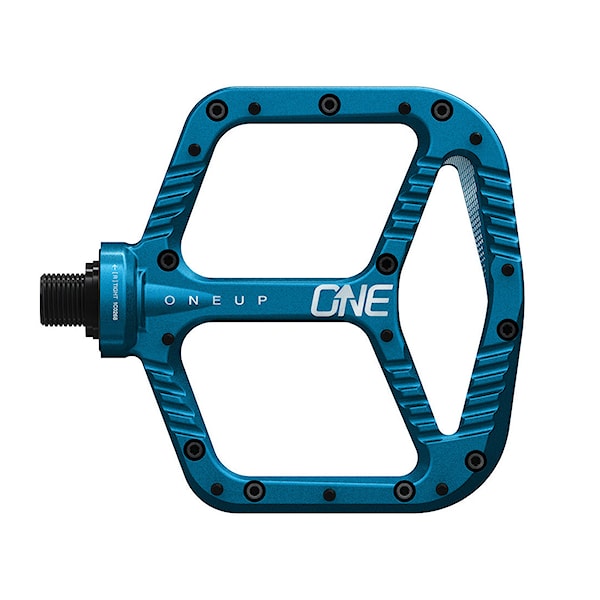 Pedály OneUp Flat Pedal Aluminium blue