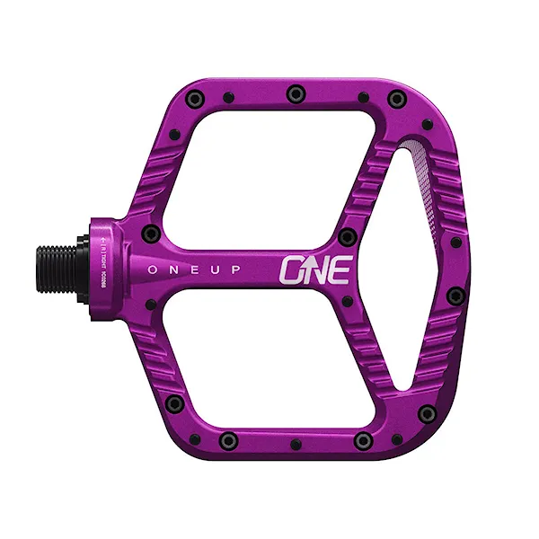 Pedály OneUp Flat Pedal Aluminium purple