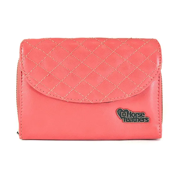 Wallet Horsefeathers Beth salmon pink 2016