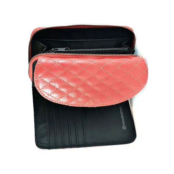 Wallet Horsefeathers Beth salmon pink 2016