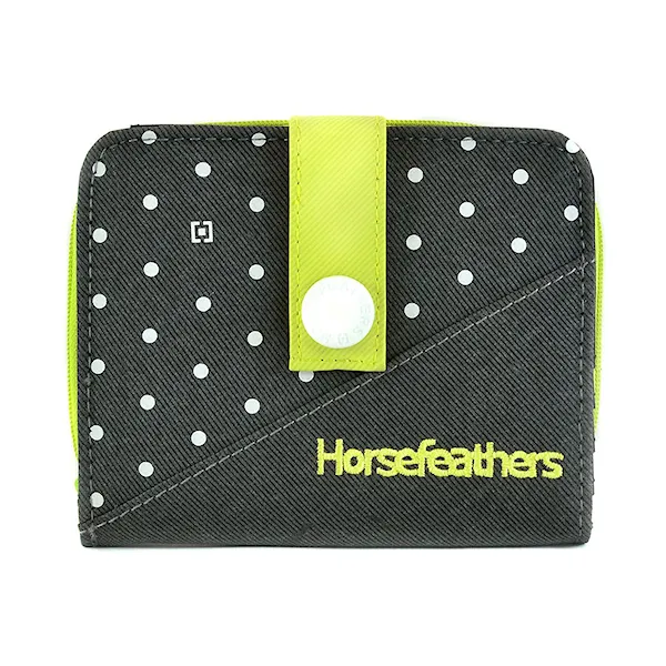 Peněženka Horsefeathers Dot black 2016