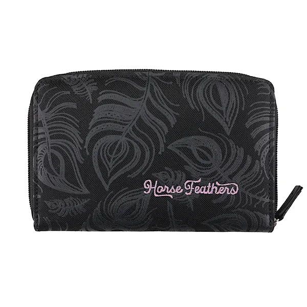 Portfel Horsefeathers Rhen black 2025