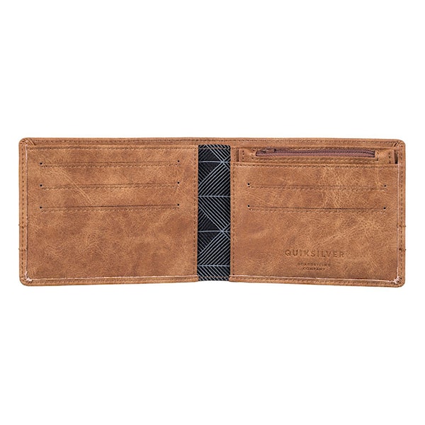 Peňaženka Quiksilver Everyday Stripe Wallet II tobacco brown 2018