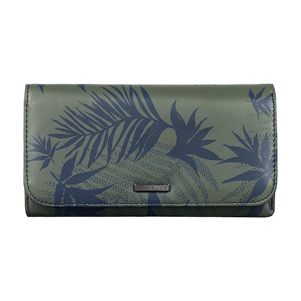 Peněženka Roxy My Long Eyes indo floral dusty olive 2015