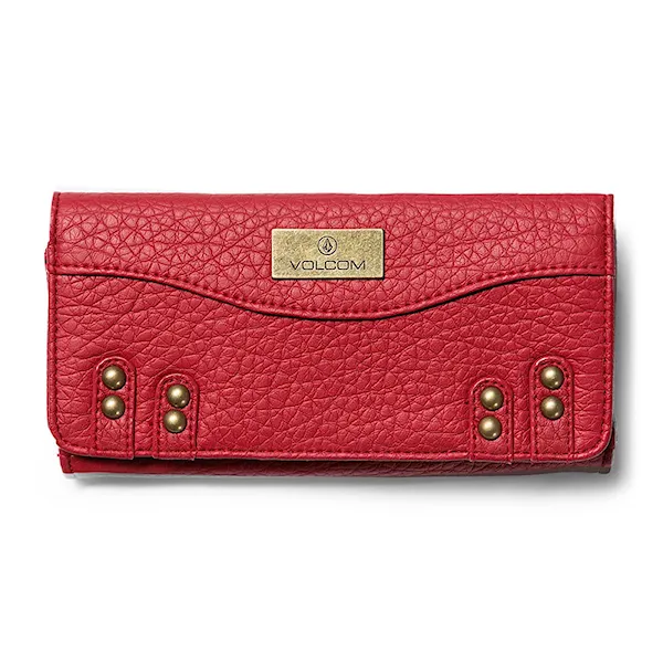 Peněženka Volcom Indulge red 2015