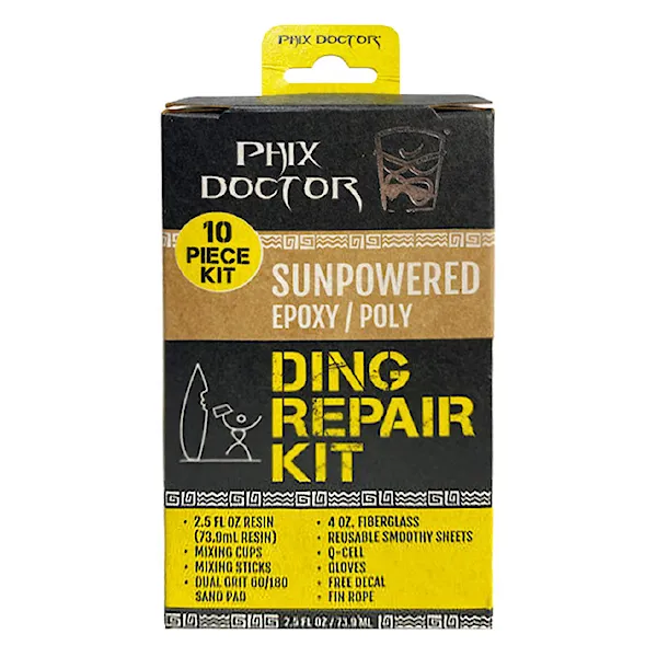 Súprava na opravu surfu Phix Doctor Epoxy Kit yellow large