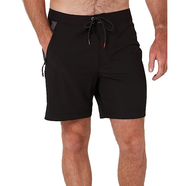 Plavky Follow Water Boardie black 2026