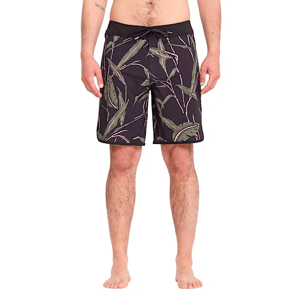 Plavky Volcom Encounter Scallop Mod 19 black 2026