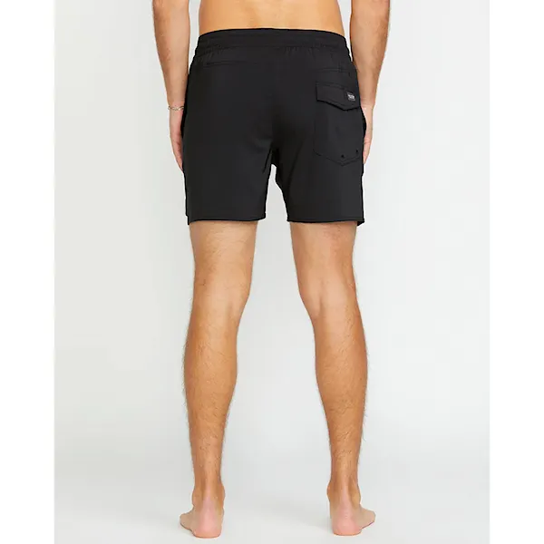 Plavky Volcom Lido Solid Trunk 16 black 2026
