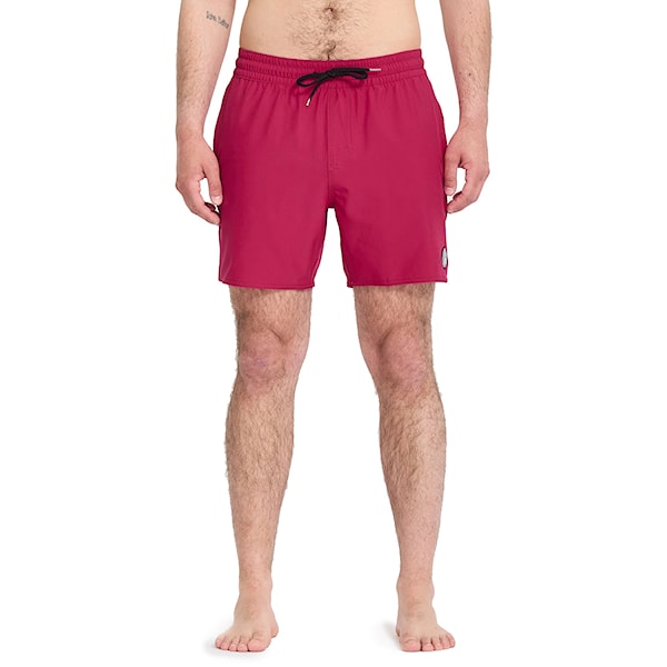 Plavky Volcom Lido Solid Trunk 16 sangria 2026