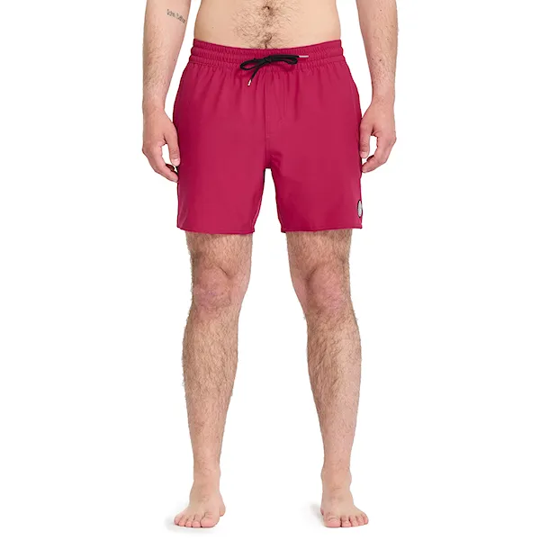 Plavky Volcom Lido Solid Trunk 16 sangria 2026