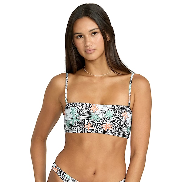 Plavky Volcom Sol Rebel Tube Bandeau star white 2026