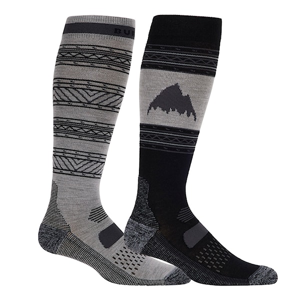 Podkolenky Burton Performance Lightweight 2Pk true black 2026