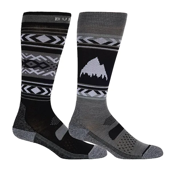 Podkolanówki Burton Wms Performance Lightweight 2Pk true black 2026