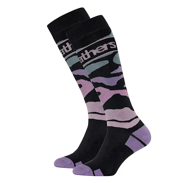 Podkolenky Horsefeathers Wonderland black 2027
