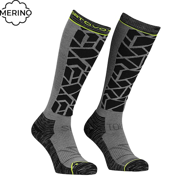 Podkolanówki ORTOVOX Ski Tour Comp Long black raven 2026