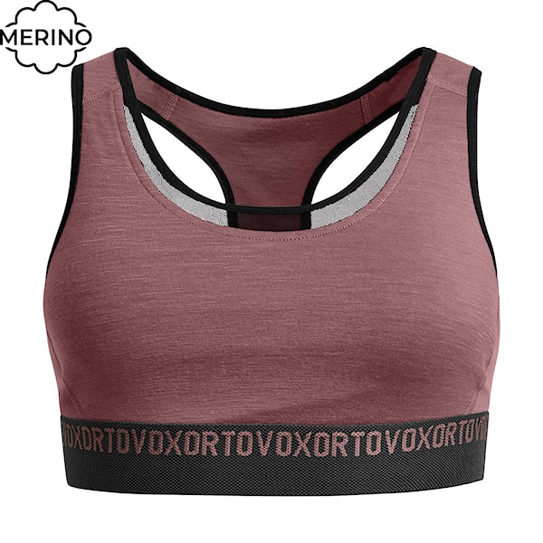 Podprsenka ORTOVOX Wms 185 Rock'n'wool Sport Top chestnut 2026