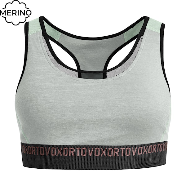 Bra ORTOVOX Wms 185 Rock'n'wool Sport Top green acid 2026