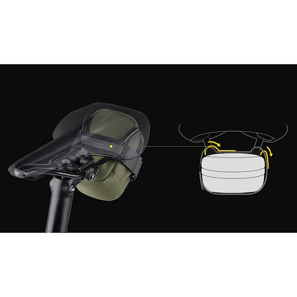 Saddle Bag Topeak Elementa Seatbag Slim M black