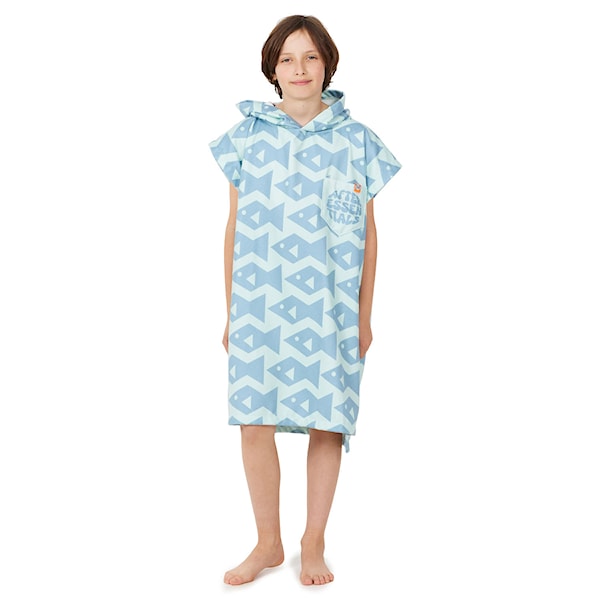 Pončo After After Kids square fish