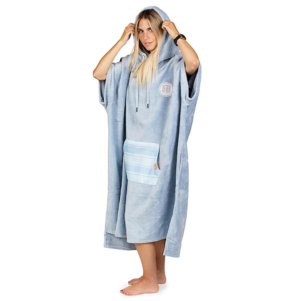 Pončo After High End bleached blue