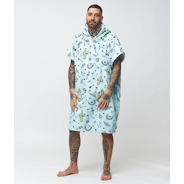 Poncho After Hype pacific wash