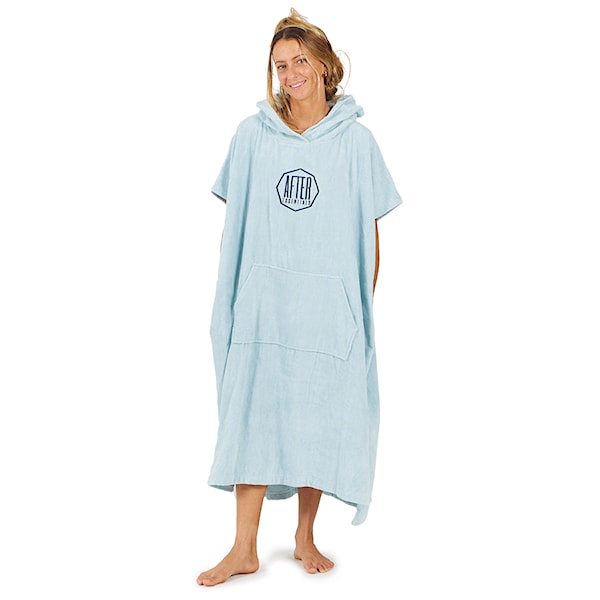 Pončo After Logo Poncho blue