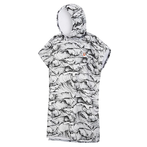 Poncho After Ocean dark grey