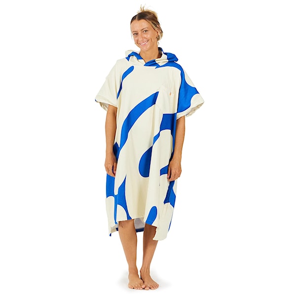 Poncho After Splash blue