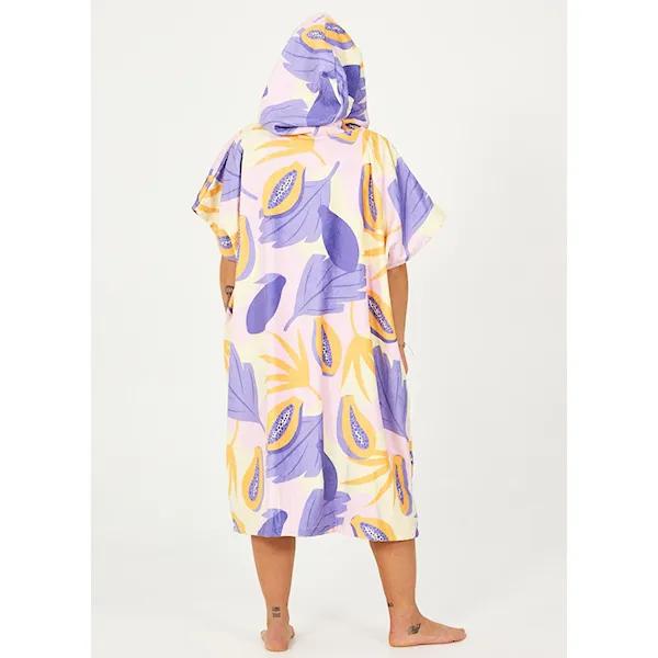 Poncho After Spring papaya